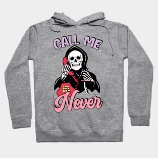 "Call Me Never" Ghostface Hoodie